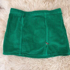 Custom Philadelphia eagles corduroy Kelly green skirt